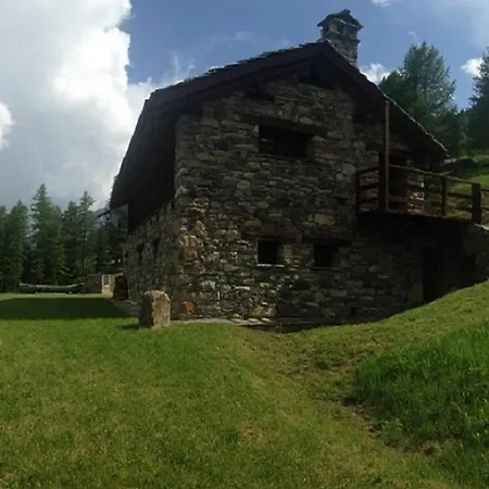 Baite Cialvrina Dağ evi Gressoney-Saint-Jean